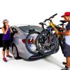 Allen Bicycle Car Rack Red Black Padded Frame-1