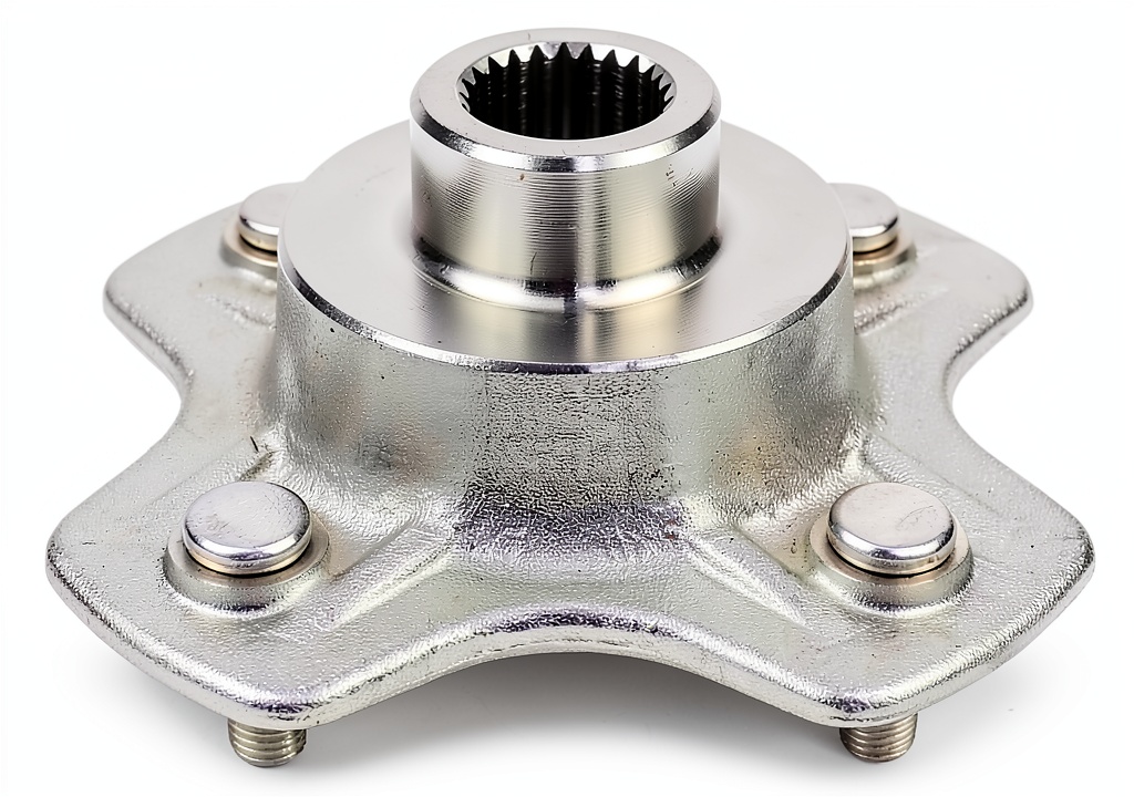 DriveFix wheel hub installed on a Honda Rancher trail bike