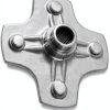 Caltric ATV Wheel Hub 12 Inches Silver-0