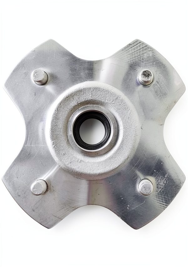 Caltric ATV Wheel Hub 12 Inches Silver-3
