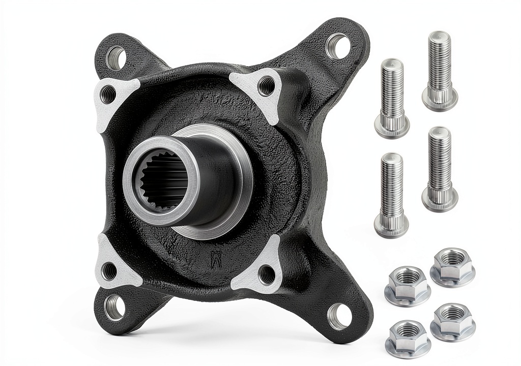 M MATI forged steel front wheel hub for Polaris UTV