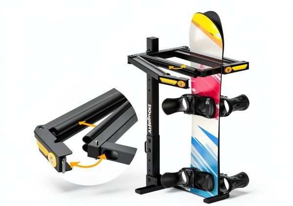 BougeRV Hitch Ski Rack for Cars-2