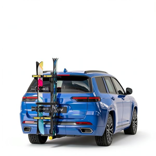 BougeRV Hitch Ski Rack for Cars-5