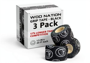 Thumb Tape by WOD Nation 12 Pack Flexible Grip Tape for Lifting-0