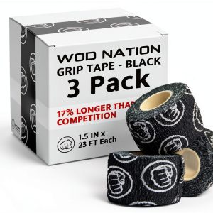 Thumb Tape by WOD Nation 12 Pack Flexible Grip Tape for Lifting-0