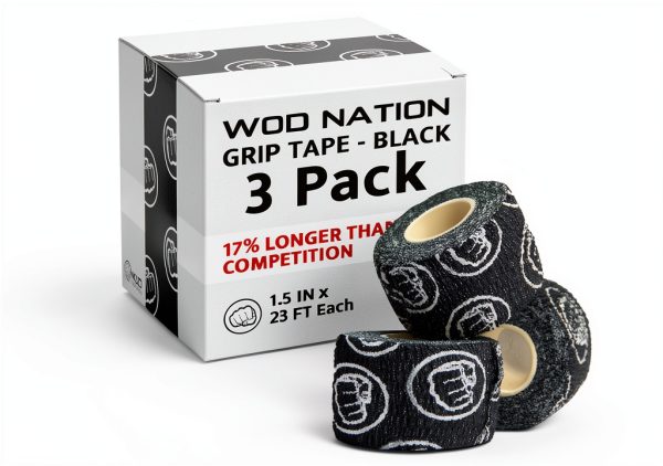 Thumb Tape by WOD Nation 12 Pack Flexible Grip Tape for Lifting-0