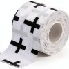 TrelaCo Sports Tape White 1x2 Inch Cotton Athletic Wrist Support-0