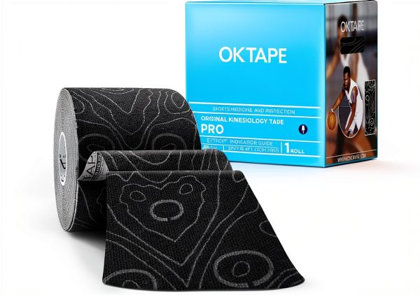 OK TAPE Kinesiology Tape 2 Inch x 16.4 Ft Roll Durable Athletic-0