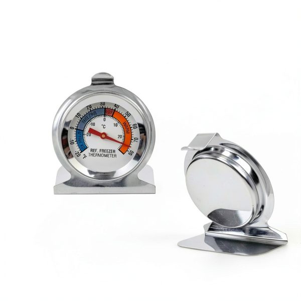 Refrigerator Freezer Thermometer 4 Pack Classic Series Large Dial-1
