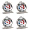 Refrigerator Freezer Thermometer 4 Pack Classic Series Large Dial-0